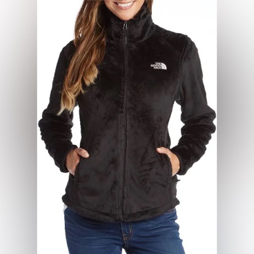 North Face Black Osito Fleece Jacket Small